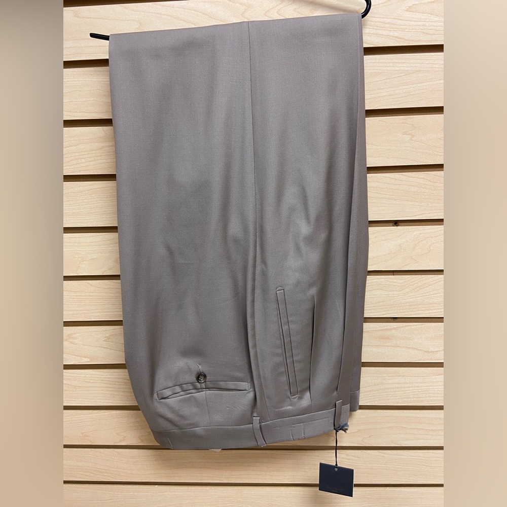 NEW CORNELIANI MADE IN ITALY MEN VIRGIN WOOL DRESS PANTS SIZE 32 INSEAM 30